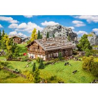 Großer Alpenhof mit Scheune
