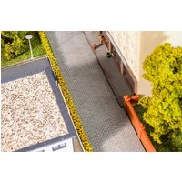 PREMIUM Straßenfolie Kopfsteinpflaster, hellgrau