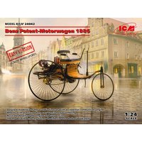 Benz Patent-Motorwagen 1886 (EASY version = plastic wheel-spokes)