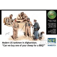 Modern U.S. tankmen in Afghanistan