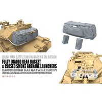 Israel Main Battle Tank Magach 6B GAL BATASH - Fully Loaded Rear Basket