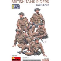 Britische aufgesessene Infanterie Nordwesteuropa (5 Figuren)