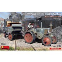 German Industrial Tractor D8511 Mod. 1936 with Cargo Trailer (1 Figure)