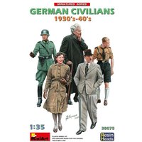 German Civilians 1930-40s. Resin Heads