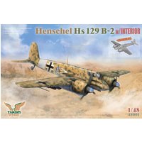 Henschel Hs 129 B-2 w/Interior + Bonus Clear Parts