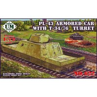 Pl-43 armored car with T-34/76 turret