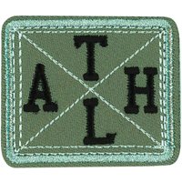 Écusson patch ATHL gris - Mondial Tissus