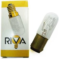 Ampoule à incandescence à baïonnette Riva B15 18x52mm - Mondial Tissus