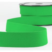 Élastique uni lingerie boxer vert 25mm - Mondial Tissus