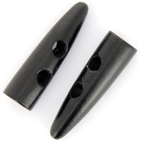 Boutons duffle-coat noir 50mm - MT - Mondial Tissus