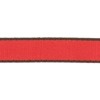 Ruban gros grain rouge 25 mm - Frou Frou - Mondial Tissus