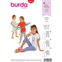 Patron Burda 9615 -Legging enfant - Burda - Mondial Tissus