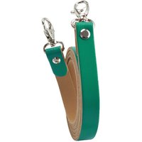 Lanière sac bandoulière cuir mousqueton anneaux vert menthe - Miyako - Miyako - Mondial Tissus