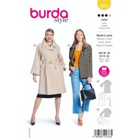 Patron Burda N° 5824 veste et manteau T 36 à 46 - Burda - Mondial Tissus