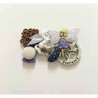 Sachet boutons fantaisie thème féérique - Récréatys - Mondial Tissus