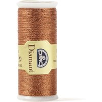 Fil à broder métallisé Diamant - Or à Marron - DMC - Mondial Tissus