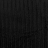 Tissu polaire Minky côtelé noir - Mondial Tissus