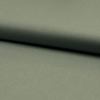 Tissu Poppie popeline coton bio uni vert amande - Mondial Tissus