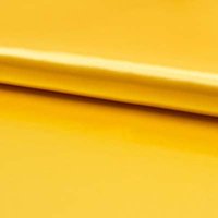 Tissu satin polyester brillant jaune - Mondial Tissus