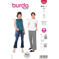 Patron BURDA 6013 - T-shirt atypique 36-46 - Burda - Mondial Tissus