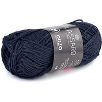 Pelote de fil à tricoter Ouzo marine 100 m - Plassard - Plassard - Mondial Tissus