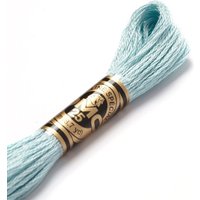 Fil mouliné à broder - Tons bleus - COL 3811 - DMC - Mondial Tissus