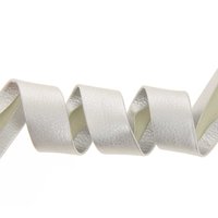 Biais simili cuir 30 mm argent clair - MT - Mondial Tissus