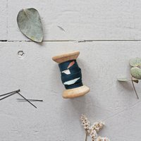 Biais viscose Tabby vert green - Atelier Brunette - Atelier Brunette - Mondial Tissus