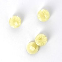 Boutons à queue forme pétale crème 11 mm MT - MT - Mondial Tissus