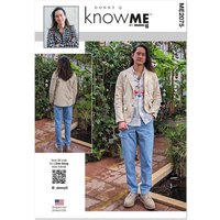 Patron Know Me ME2075AA veste doublée 34-42 - Know Me - Mondial Tissus