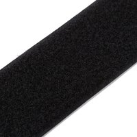 Bande velours à coudre 50mm - Noir - MT - Mondial Tissus
