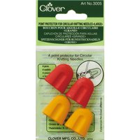Bouchon d'aiguille à tricoter grand x4 - Clover - Clover - Mondial Tissus