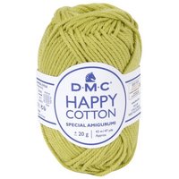 Pelote Happy cotton 20 gr tilleul - DMC - Mondial Tissus