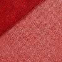 Tissu tulle rouge paillettes rouges - Mondial Tissus