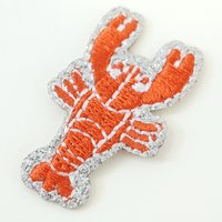 Écusson patch thermocollant homard - La Petite Epicerie - Mondial Tissus