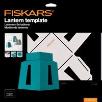 Gabarit création de forme 3D papier modèle lanterne - Fiskars - Fiskars - Mondial Tissus
