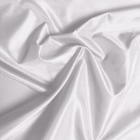 Tissu doublure polyester fin antistatique uni blanc - Mondial Tissus