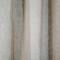 Tissu voile grosses rayures lin Canyon grande largeur - Mondial Tissus