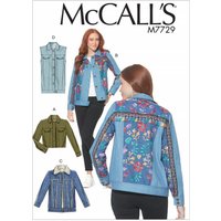 Patron McCALL's M7729E5 Pantalon,Veste Femme 42-50 - McCall's - Mondial Tissus