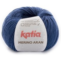 Pelote de fil à tricoter Merino Aran bleu nuit - Katia col 57 - Katia - Mondial Tissus
