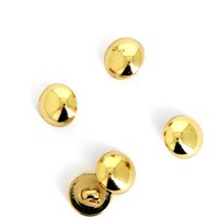 Boutons manchettes dorés à queue 15 mm - MT - Mondial Tissus