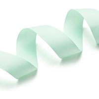 Ruban gros grain vert pâle 25mm - Frou Frou - Mondial Tissus