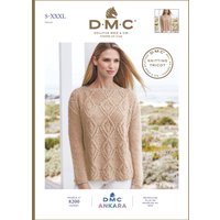 Modèle pull losanges femme DMC Ankara - DMC - Mondial Tissus