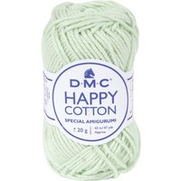 Pelote Happy cotton 20 gr vert d'eau - DMC - Mondial Tissus