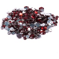 Sequins à coudre ronds rouges - MT - Mondial Tissus