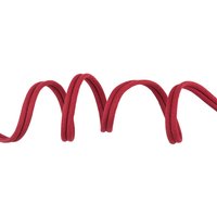 Galon double jonc mat rouge 11 mm - Mondial Tissus