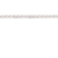 Cordon tressé mat écru 4 mm - Mondial Tissus