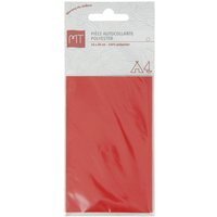 Pièce autocollante nylon rouge MT - MT - Mondial Tissus
