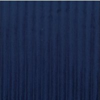 Tissu polaire Minky côtelé bleu marine - Mondial Tissus