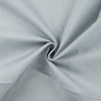 Tissu denim coton stretch uni gris clair - Mondial Tissus